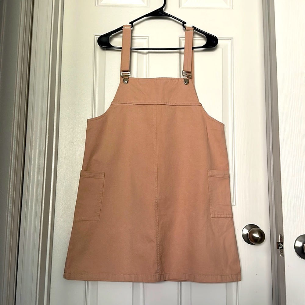 Altar’d State Blush Overall Dress Size Medium - Picture 1 of 4